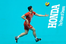 دیدار والیبال تیم‌های ملی ایران و لهستان